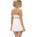 Subblime - Babydoll V Neckline With Bow Detail White