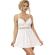 Subblime - Babydoll V Neckline With Bow Detail White