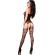 Chilirose - Cr 4105 Bodystocking Crotchless Black S/M