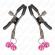 Kink - Double Bell Nipple Clamp Pink 6 CM