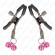 Kink - Double Bell Nipple Clamp Pink 6 CM