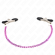 Kink - Bead Chain Nipple Clamps Purple 30 CM