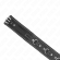 Kink - Pvc Leather Necklace With Belt 105 CM Rhinestone Rivet 41.5 X 4 CM