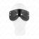 Kink - Leatherette Mask With Detachable Eye Covers 22 X 9 CM