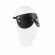 Kink - Leatherette Mask With Detachable Eye Covers 22 X 9 CM