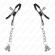 Kink - Silver Bell Pendant Nipple Clamps 6 CM