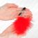 Kink - Feather Nipple Clamp Red 7 CM