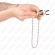 Kink - Bead Chain Nipple Clamps 30 CM