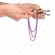 Kink - Nipple Clamps With 3 Chains Purple 20/23/28 CM