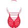 Livco Corsetti Fashion - Santas Lace Lady Body Crotchless Christmas