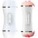 Armony - Double Vagina & Mouth Vibrator Masturbator White