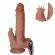 Armony - Realistic Vibrator & Thrusting Dildo With Tongue Stimulator Heat Effect 22 CM