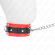 Kink - Collar With Belt 65 CM With Strap Red 54 X 4.5 CM