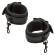 Calexotics - Nocturnal Bed Restraints Leather Adjustable Black