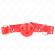 Kink - Complete Red Hollow Hard Ball Gag 62 X 2 CM