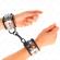 Kink - Clear Wrist Cuffs Adjustable 18-30 CM X 5.5 CM