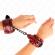 Kink - Dark Red Wrist Cuffs 23 X 5 CM