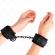 Kink - Dark Lace Covered Wrist Cuffs Neoprene Adjustable Black 20-29 CM X 5 CM