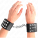 Kink - Wrist Restraints With Snap Fasten Black Adjustable 19-24 CM X 5.5 CM