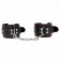 Kink - Wrist Restraints Black With Red Lining Adjustable 20-28 CM X 5.5 CM