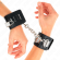 Kink - Multiposition Wrist Restraints With Padlock Closure Black Adjustable 16-23 CM X 5.5 CM