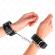 Kink - Hinge-Like Thin Wrist Restraints Black Adjustrable 16-22 CM X 3.5 CM