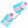 Kink - Cute Wrist Restraints Blue / Pink Adjustable 16-28 CM X 5 CM