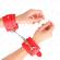 Kink - Simple Wrist Restraints Red Adjustable 20-23 CM X 5.5 CM