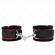 Kink - Scandal Wrist Restraints Red-Black