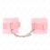 Kink - Beginner Fur Hand Cuffs Pink 30 X 7 CM