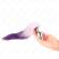 Kink - Anal Plug Size L 10 X 4 CM With Synthetic Tail 40 CM Purple