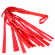 Kink - Red Short Handle Long Tail Whip 70 CM