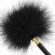 Kink - Black Gold Metal Tickle Feathers 18 CM