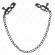 Kink - Flat Chain Nipple Clamps Black 30 CM