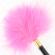 Kink - Fuchsia Gold Metal Tickle Feathers 18 CM