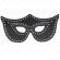 Kink - Leatherette Mask With Rivets Model 2 30 X 12 CM