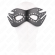 Kink - Leatherette Mask With Rivets Model 3 26 X 9.5 CM