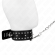 Kink - Necklace With Leash 65 CM With Silver Studs Model 1 Adjustable 36-43 CM X 5 CM