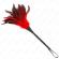 Kink - Red Maids Horn Shaped Tickle Chicken Feathers 36 CM