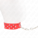 Kink - Ring Rivet Strap Necklace With Belt 65 CM Red Adjustable 36-50 CM X 3.8 CM