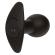 Calexotics - Rock Bottom Anal Plug 10 Vibrations Silicone Black