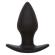 Calexotics - Rock Bottom Perfect Anal Plug 10 Vibrations Silicone Black