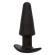 Calexotics - Rock Bottom Tapered Anal Plug 10 Vibraciones Silicone Black