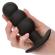 Calexotics - Rock Bottom Beaded Anal Plug 10 Vibrations Silicone Black