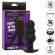 Calexotics - Rock Bottom Beaded Anal Plug 10 Vibrations Silicone Black