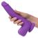 Calexotics - Studs Rechargeable and Rotating Vibrator 10 Vibrations Purple