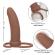 Calexotics - Maxx Thick Dual Penetrator 10 Vibrations Brown