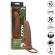 Calexotics - Maxx Ribbed Dual Penetrator 10 Vibrations Brown