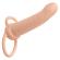 Calexotics - Maxx Ribbed Dual Penetrator 10 Vibrations Flesh