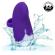 Calexotics - Envy Handheld Rolling Ball Massager 7 Vibrations Purple